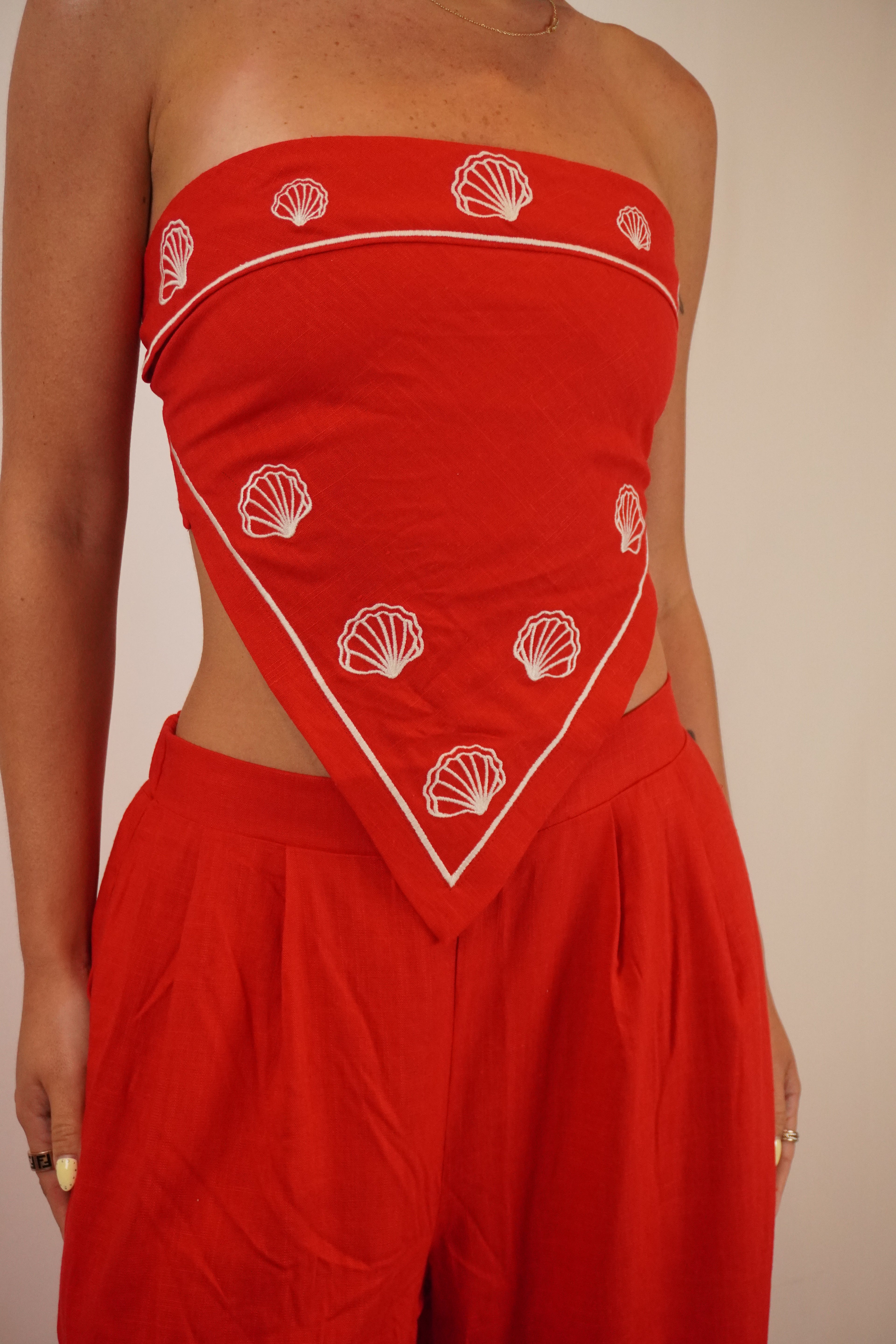 Handkerchief Embroidered Set