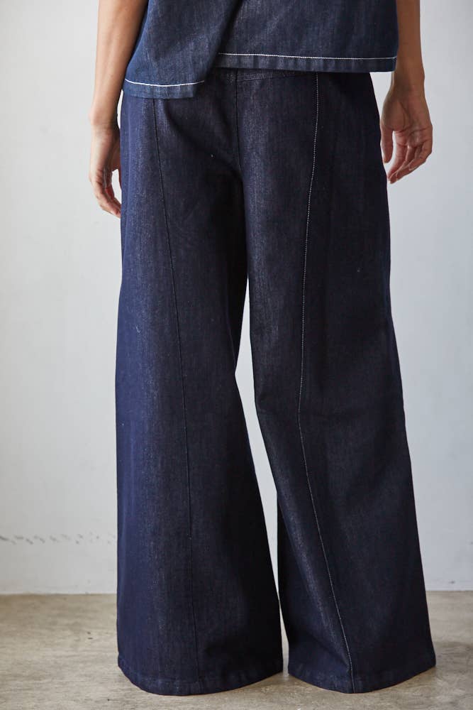 Dark Denim Pants