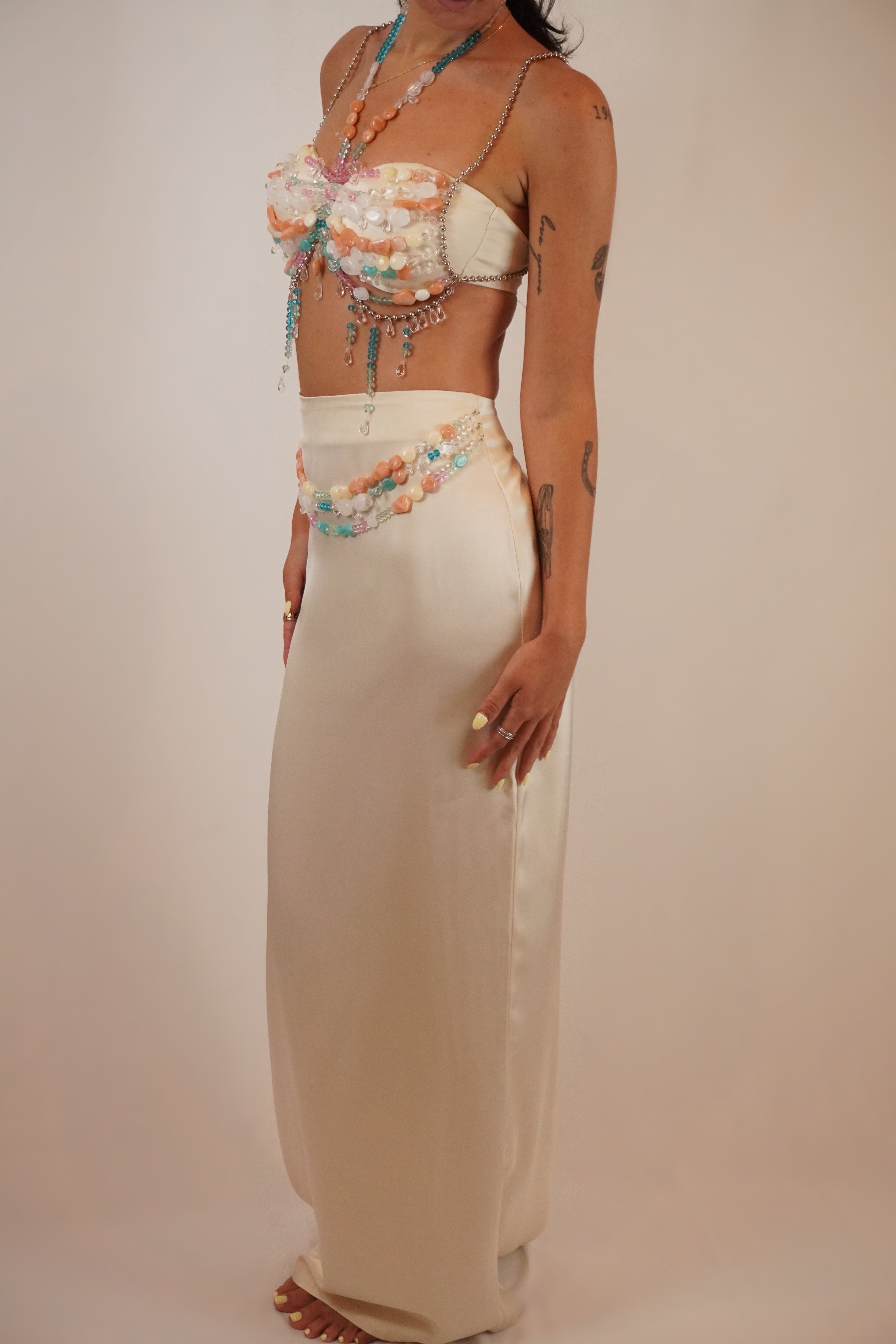 Beaded Two Piece Set