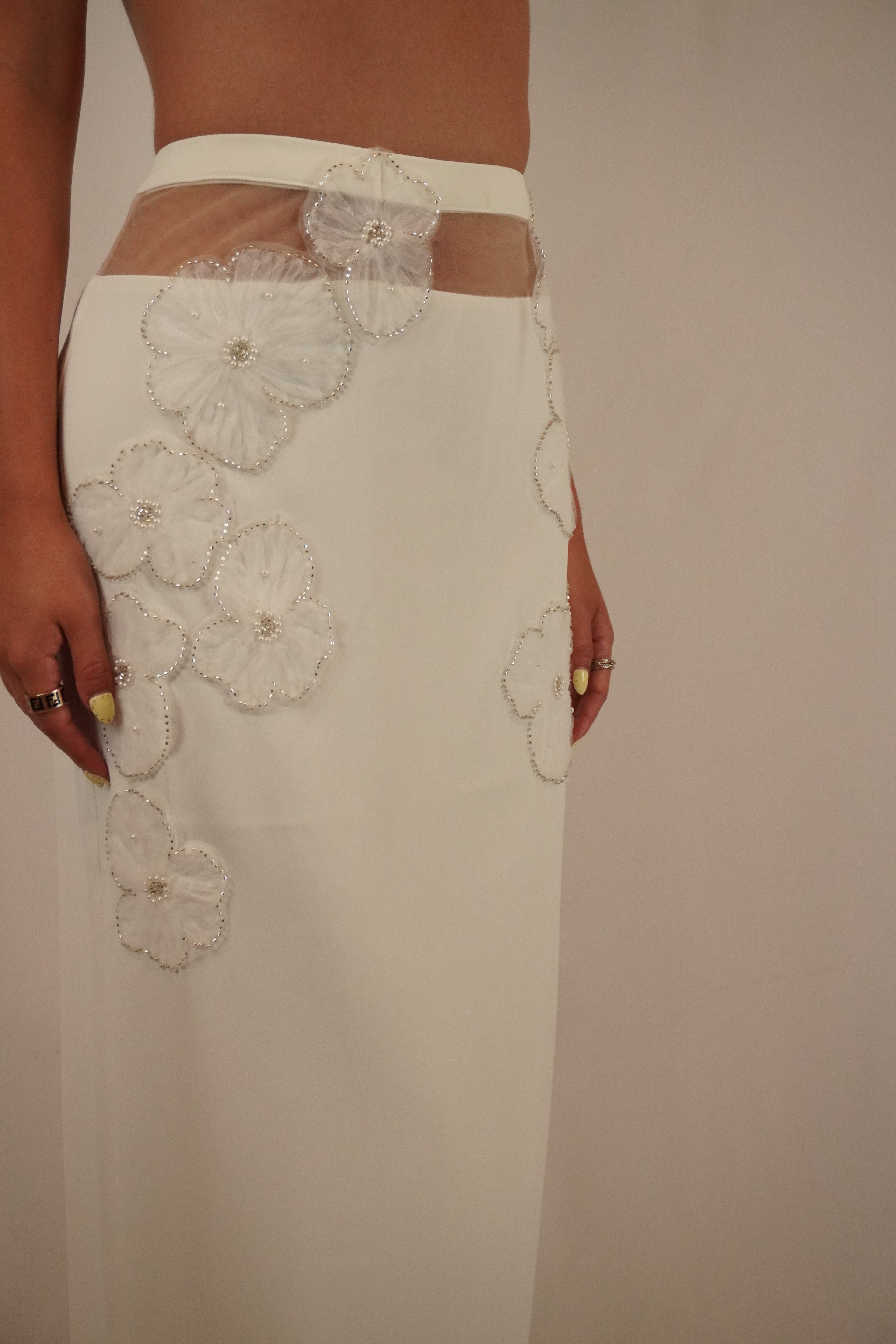 Rhinestone Flower Set
