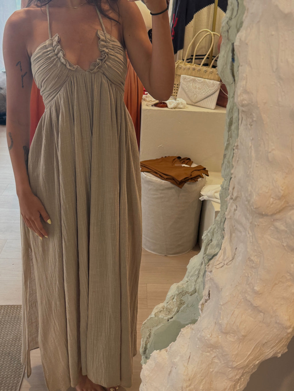 Sandy Halter Maxi