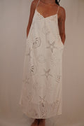 Shell Cut Out Maxi Dress